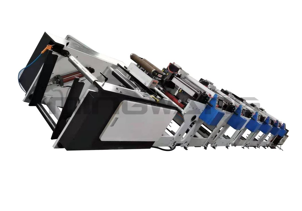 Unit type flexographic printing machine