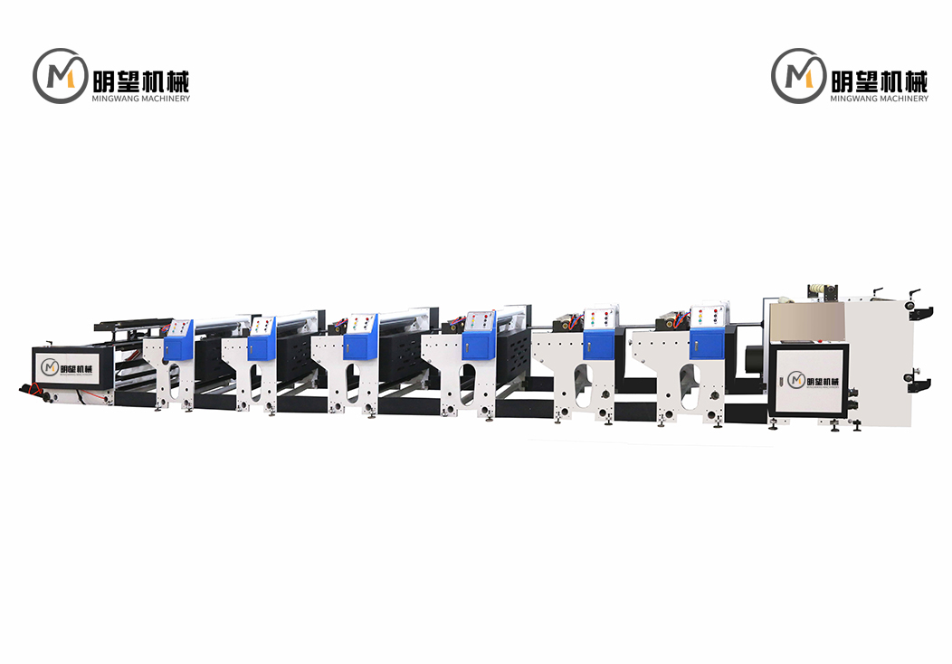Six-color unit type flexo printing machine
